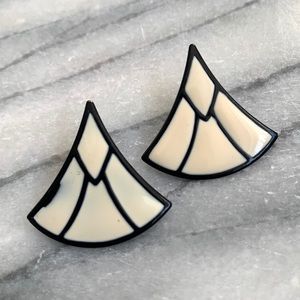 2/27 Vintage Art Deco Earrings